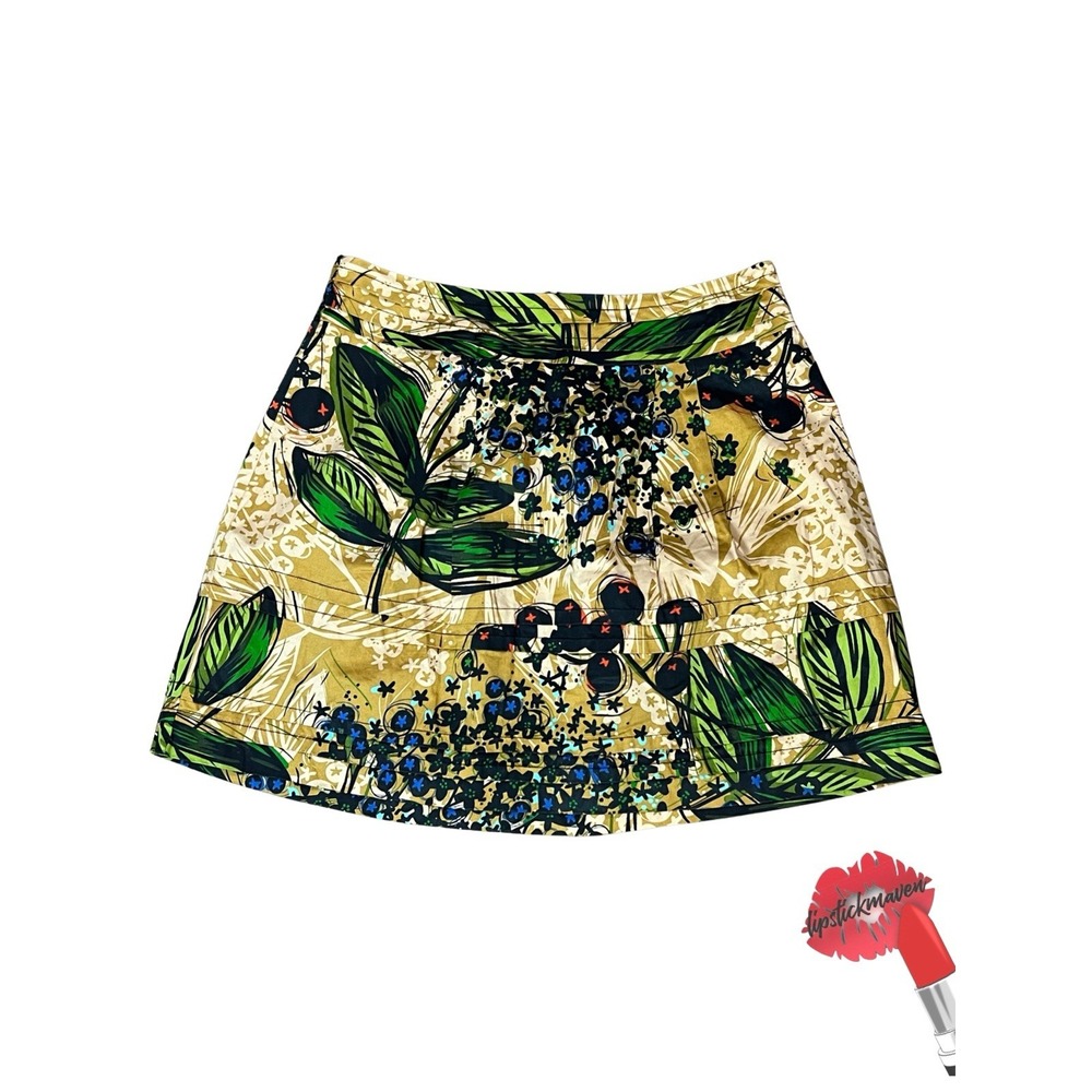 Edme & Esyllte Mini Skirt Women 6 Fruit Tropical‎ Boho Anthropologie